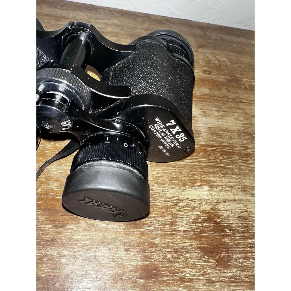 Focal Japan K-Mart 7x35 Binoculars Wide Angle 525 Ft at 1000 Yards Coated Optics